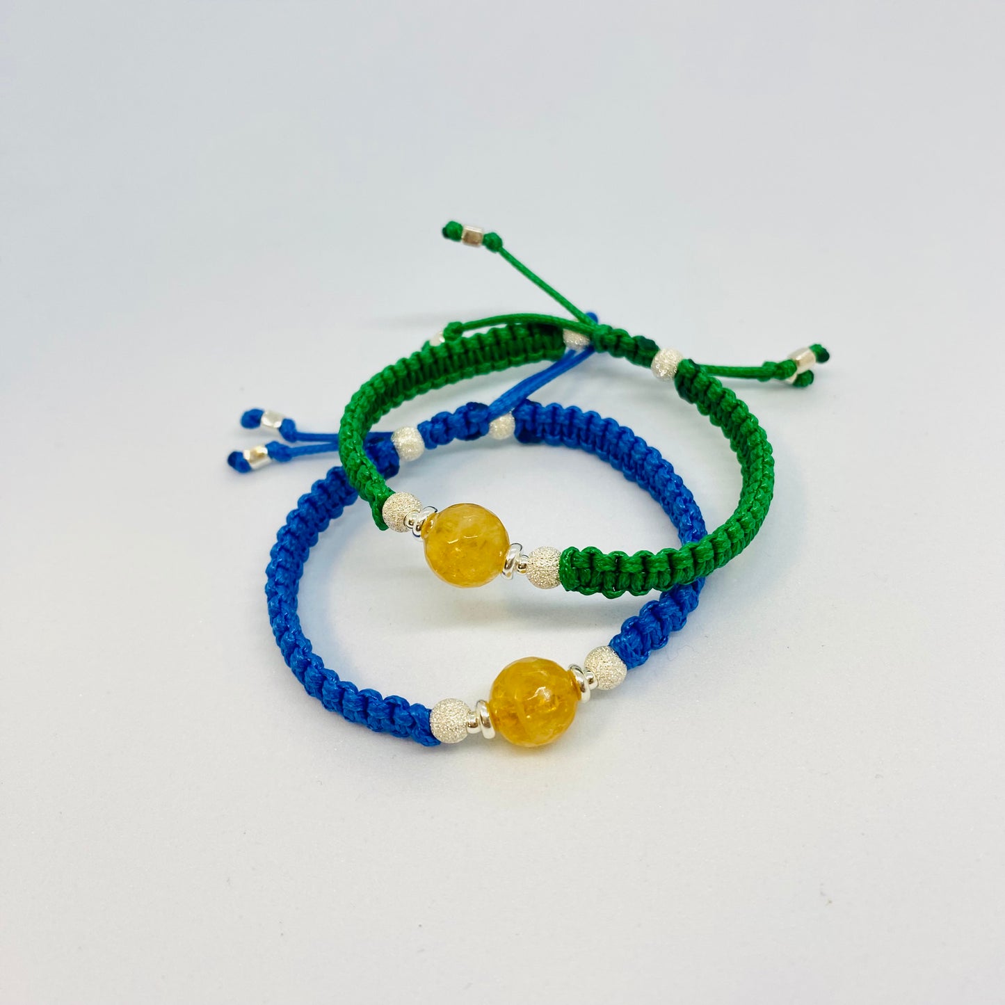 Faceted Citrine Friendship Bracelet
