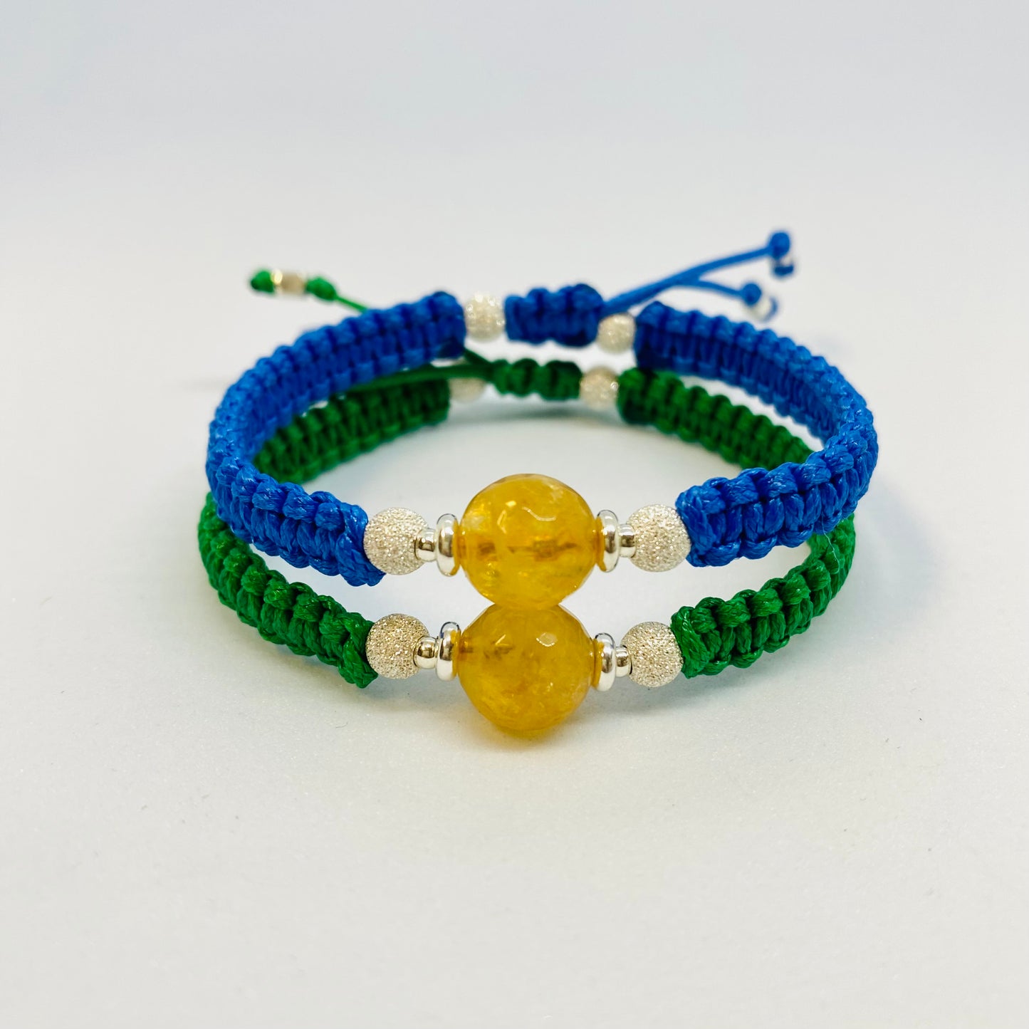Faceted Citrine Friendship Bracelet