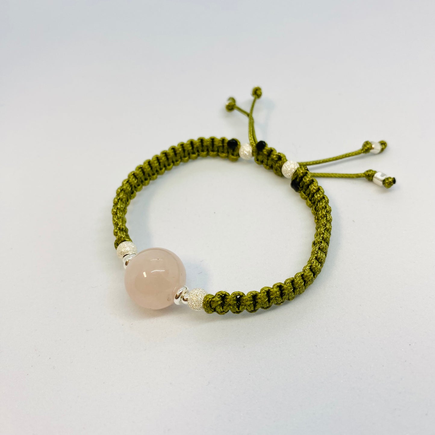 Pink Quartz Friendship Bracelet