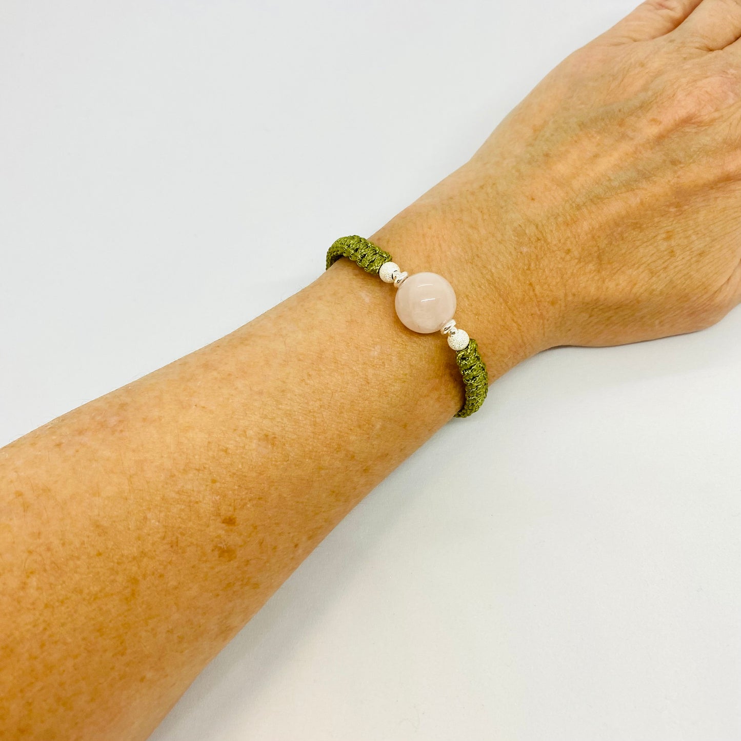 Pink Quartz Friendship Bracelet