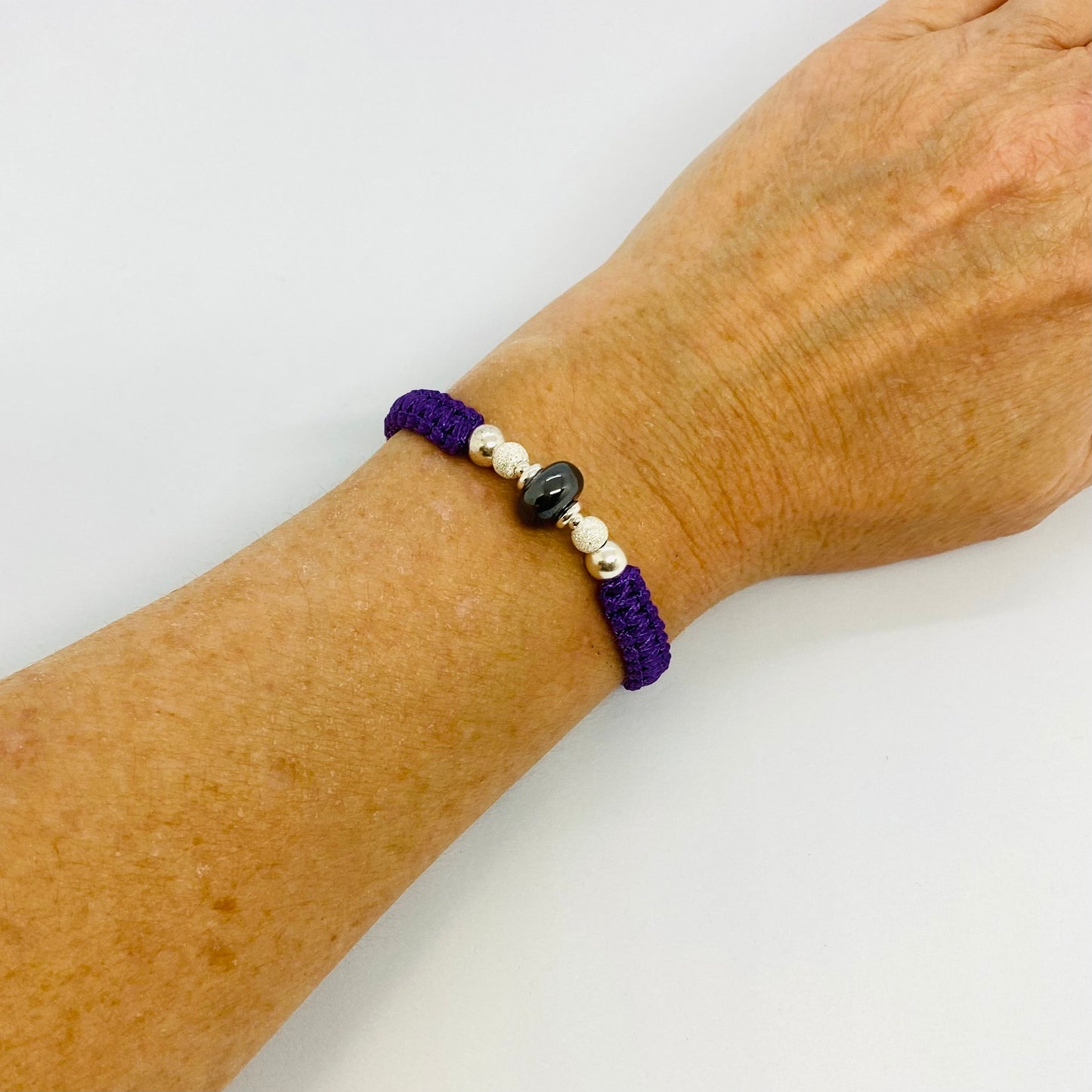 Hematite Friendship Bracelet