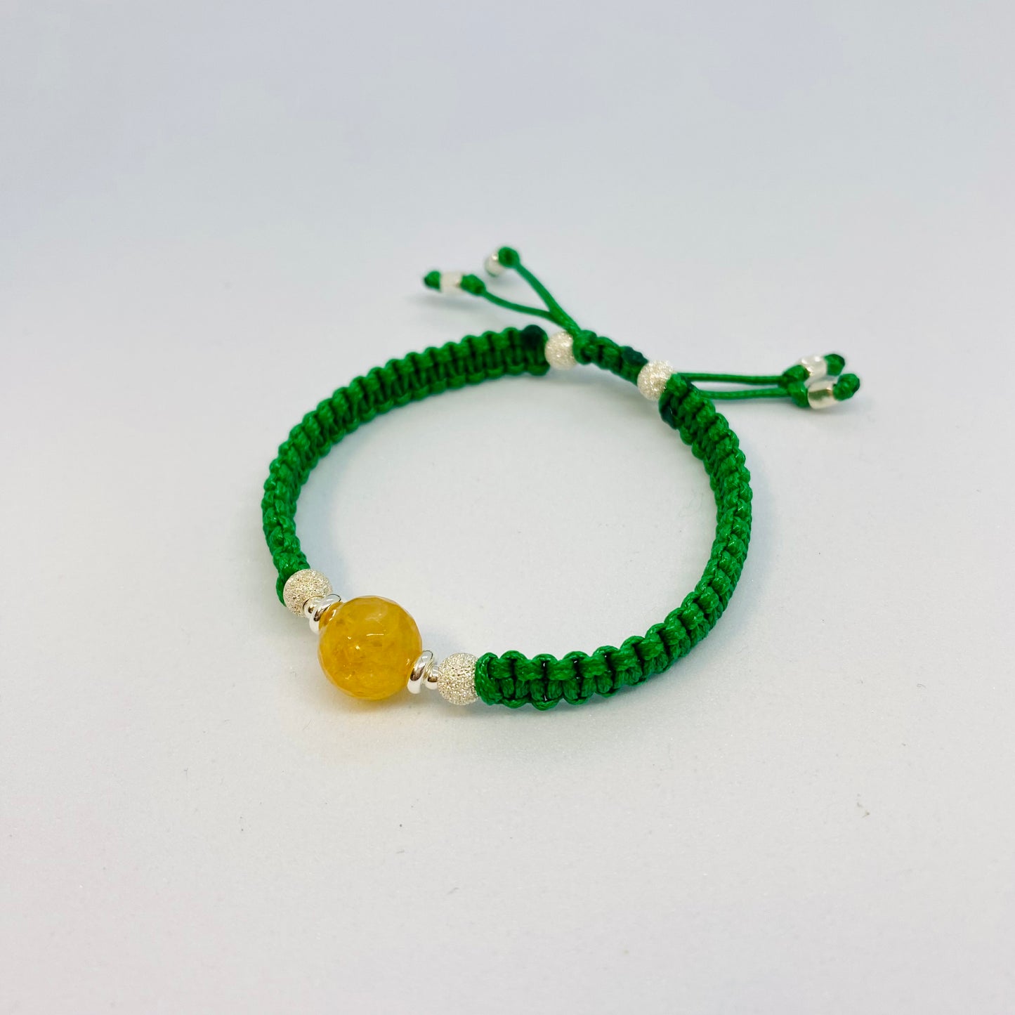 Faceted Citrine Friendship Bracelet