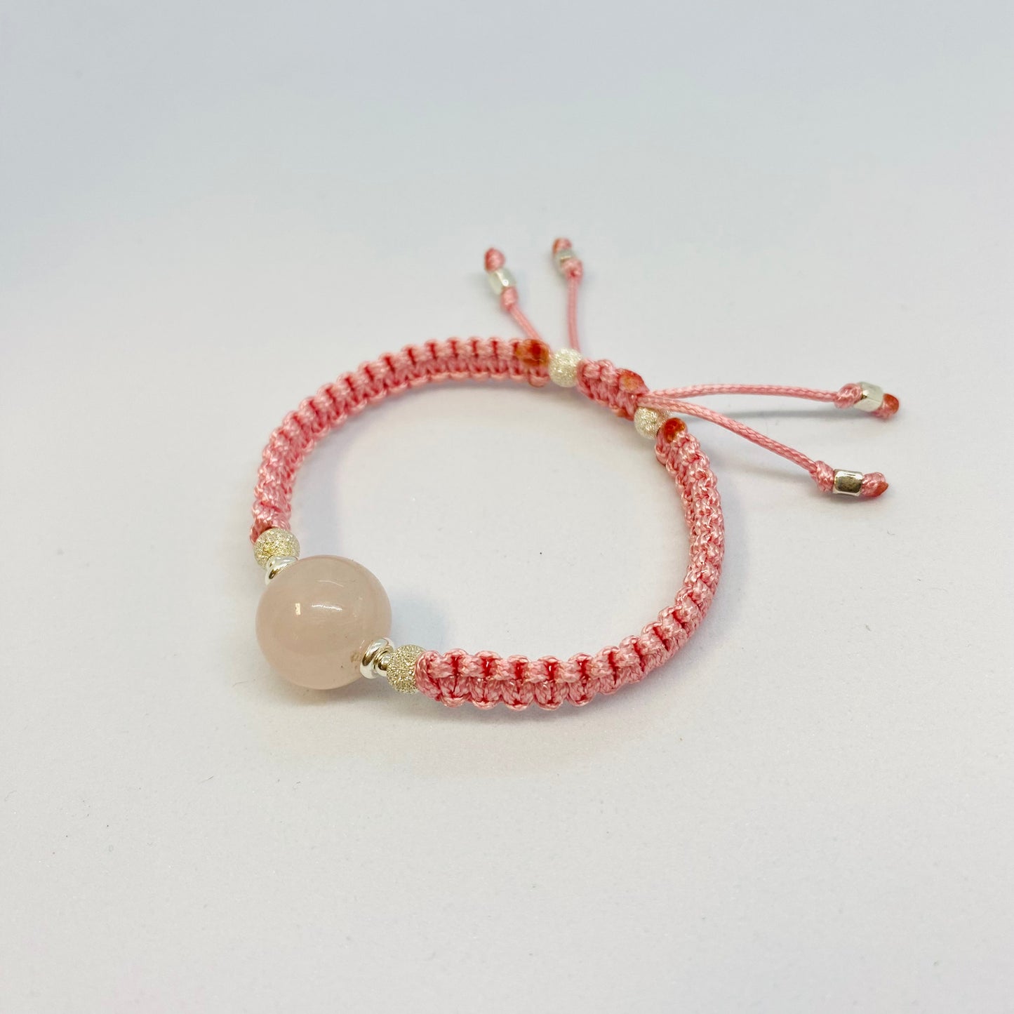 Pink Quartz Friendship Bracelet