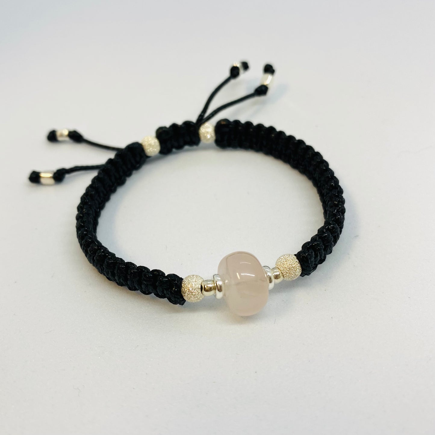 Pink Quartz Friendship Bracelet