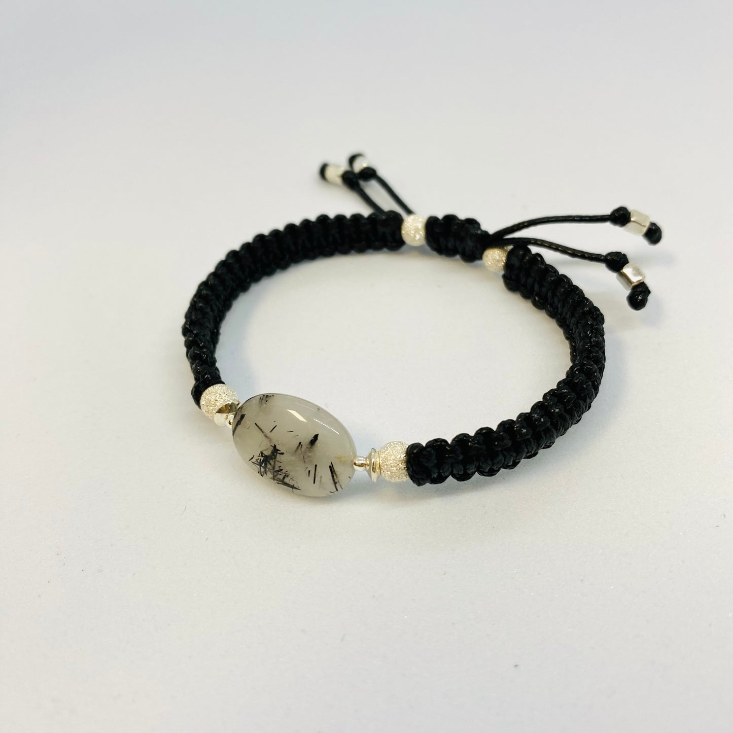 Tourmalined Quartz Friendship Bracelet