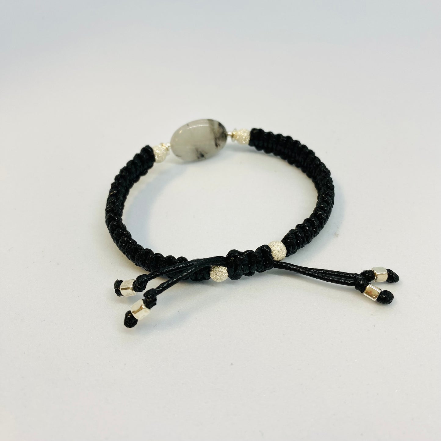 Tourmalined Quartz Friendship Bracelet