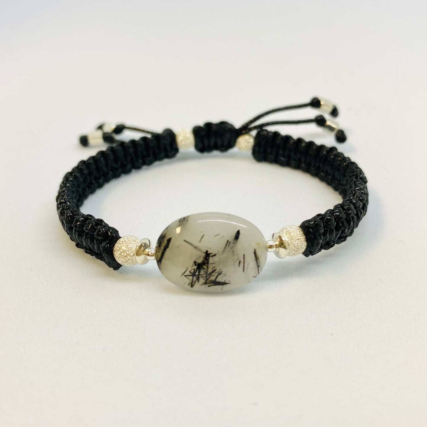 Tourmalined Quartz Friendship Bracelet