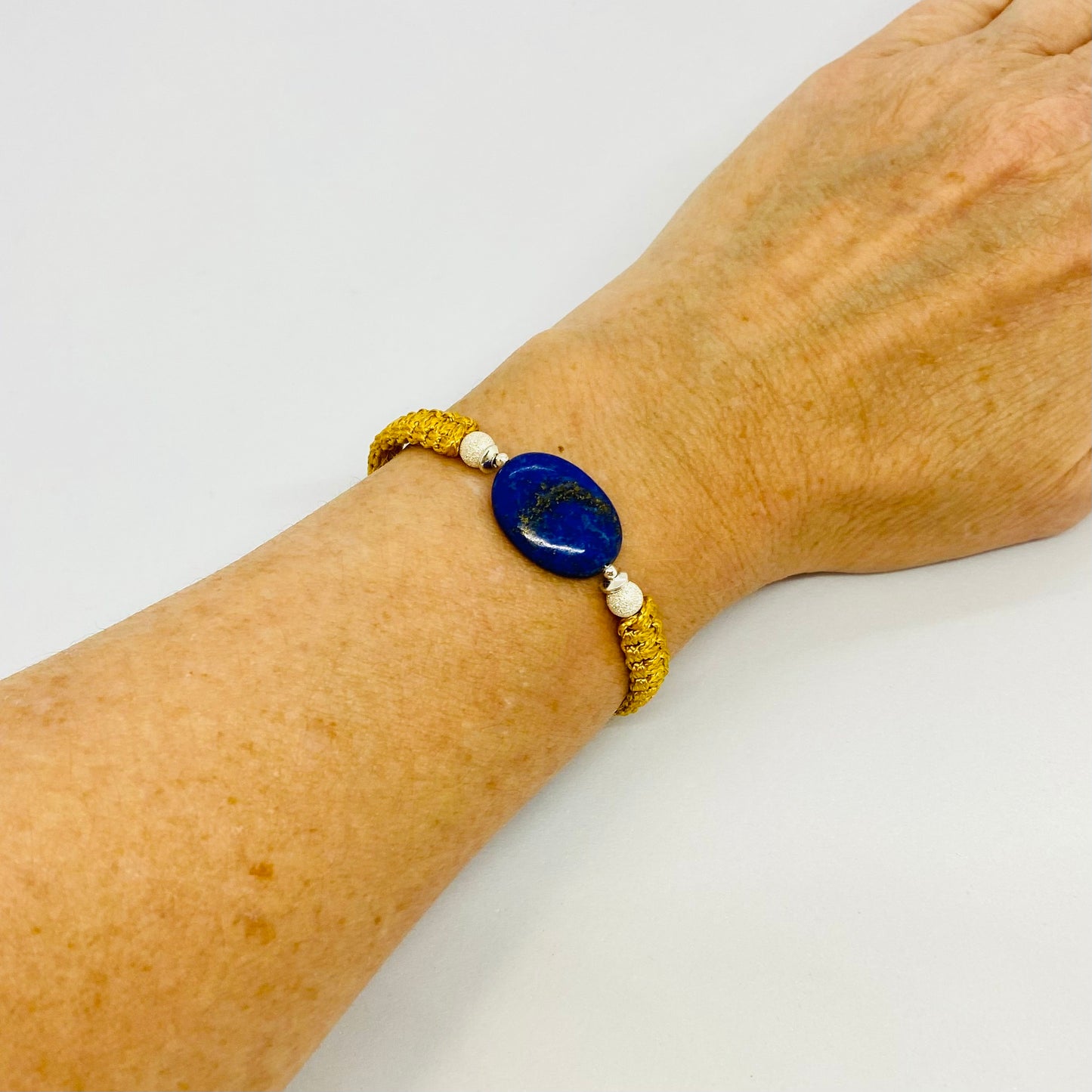 Lapis Lazuli Friendship Bracelet